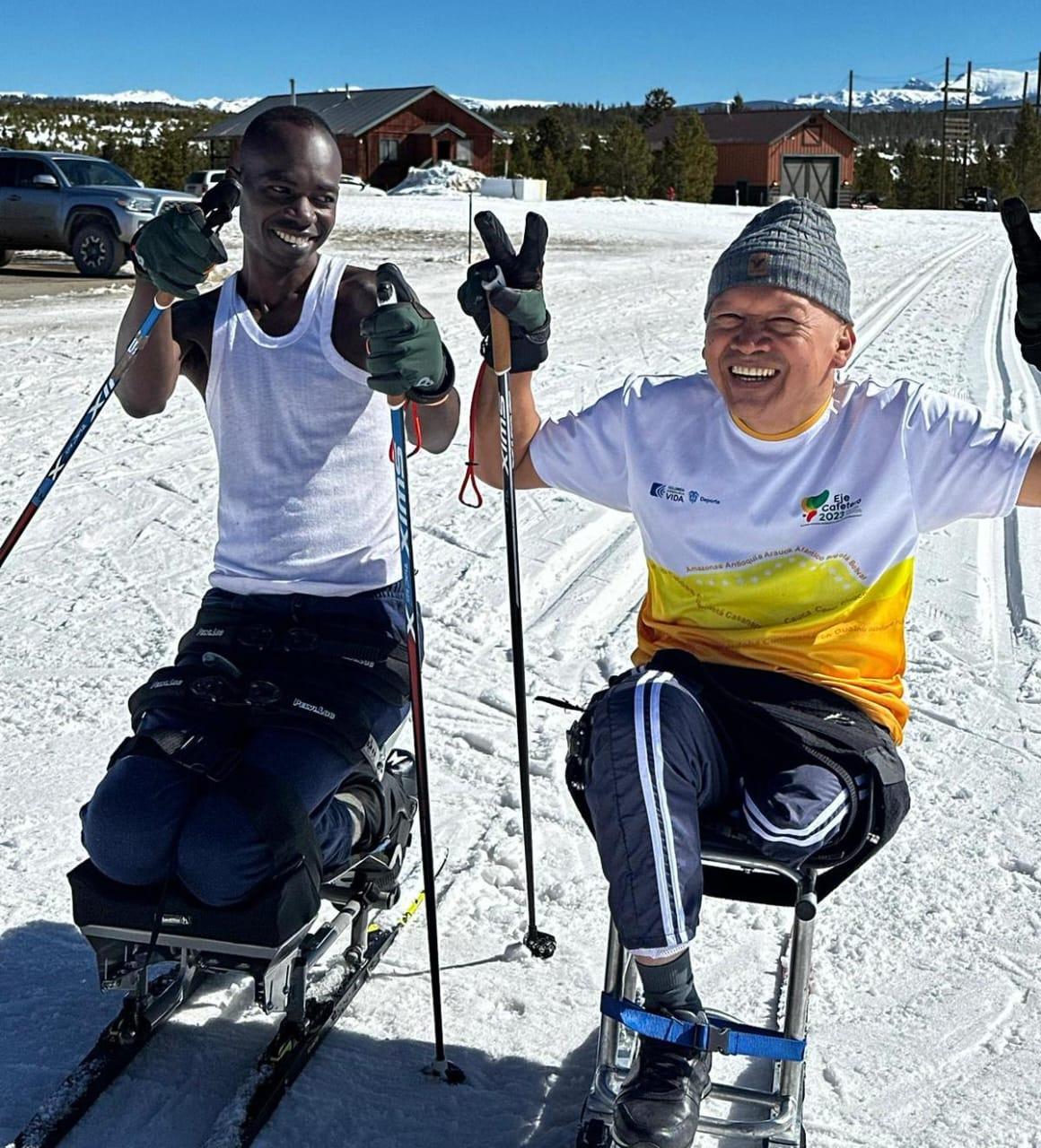 Los 2 veteranos que cumplen sueño de participar en deportes de invierno gracias a Invictus