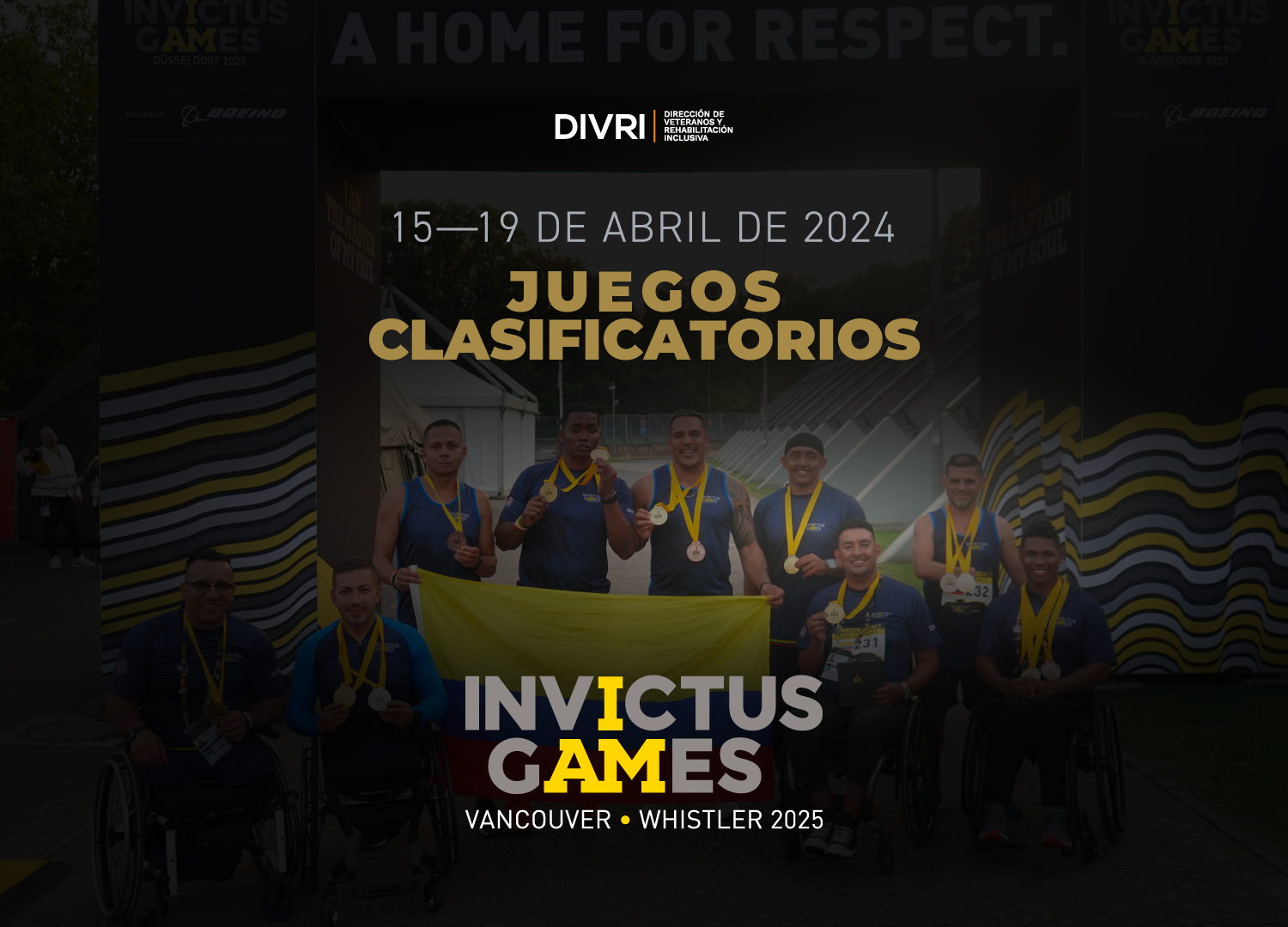 Clasificatorios a Invictus Games 2025